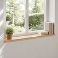 vidaXL Parapety 2 szt. naturalny 90 x 20 x 2 cm Drewno bukowe