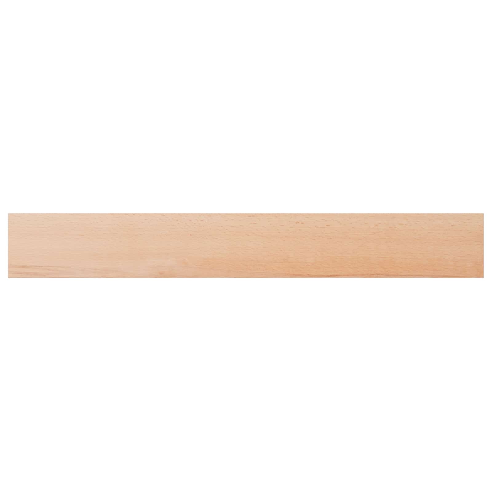 vidaXL Parapety 2 szt. naturalny 110 x 20 x 2 cm Drewno bukowe