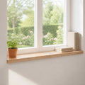 vidaXL Parapety 2 szt. naturalny 80x 25 x 2 cm Drewno bukowe