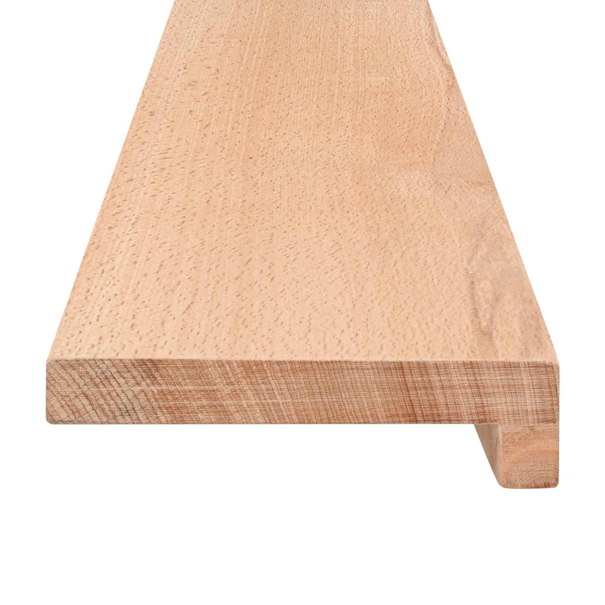 vidaXL Parapety 2 szt. naturalny 110 x 30 x 2 cm Drewno bukowe
