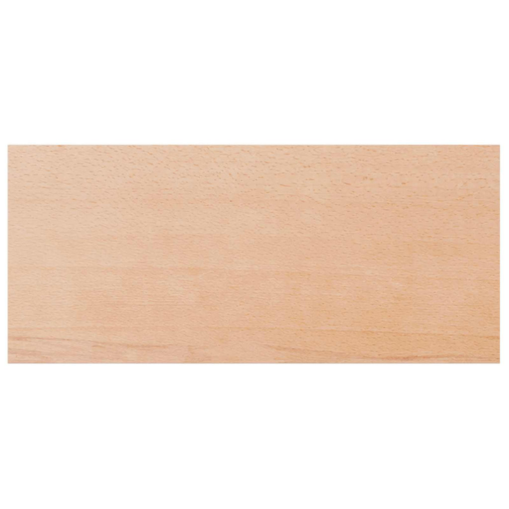 vidaXL Parapety 2 szt. naturalny 100 x 40 x 2 cm Drewno bukowe