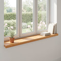 vidaXL Parapety 2 szt. Jasny Brąz 140 x 15 x 2 cm Drewno bukowe