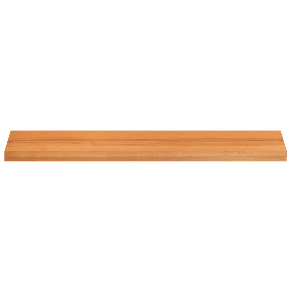 vidaXL Parapety 2 szt. Jasny Brąz 120 x 25 x 2 cm Drewno bukowe