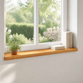 vidaXL Parapety 2 szt. Jasny Brąz 100 x 30 x 2 cm Drewno bukowe