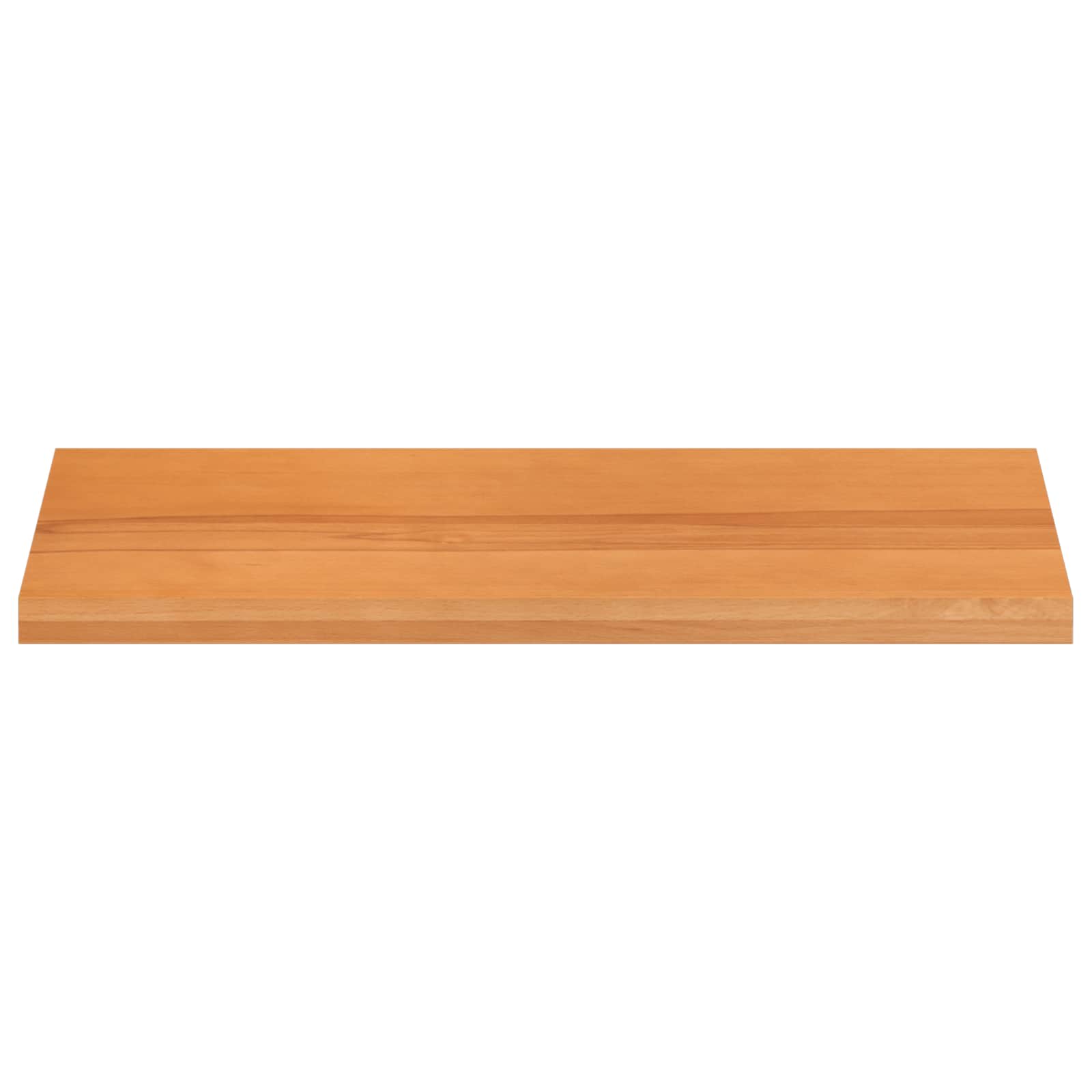 vidaXL Parapety 2 szt. Jasny Brąz 100 x 40 x 2 cm Drewno bukowe