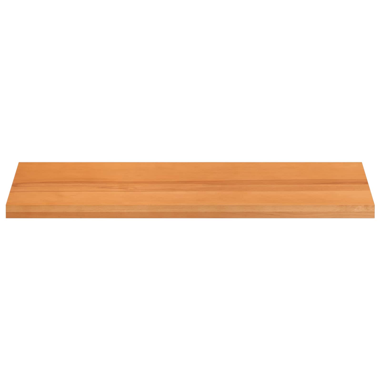 vidaXL Parapety 2 szt. Jasny Brąz 120 x 40 x 2 cm Drewno bukowe