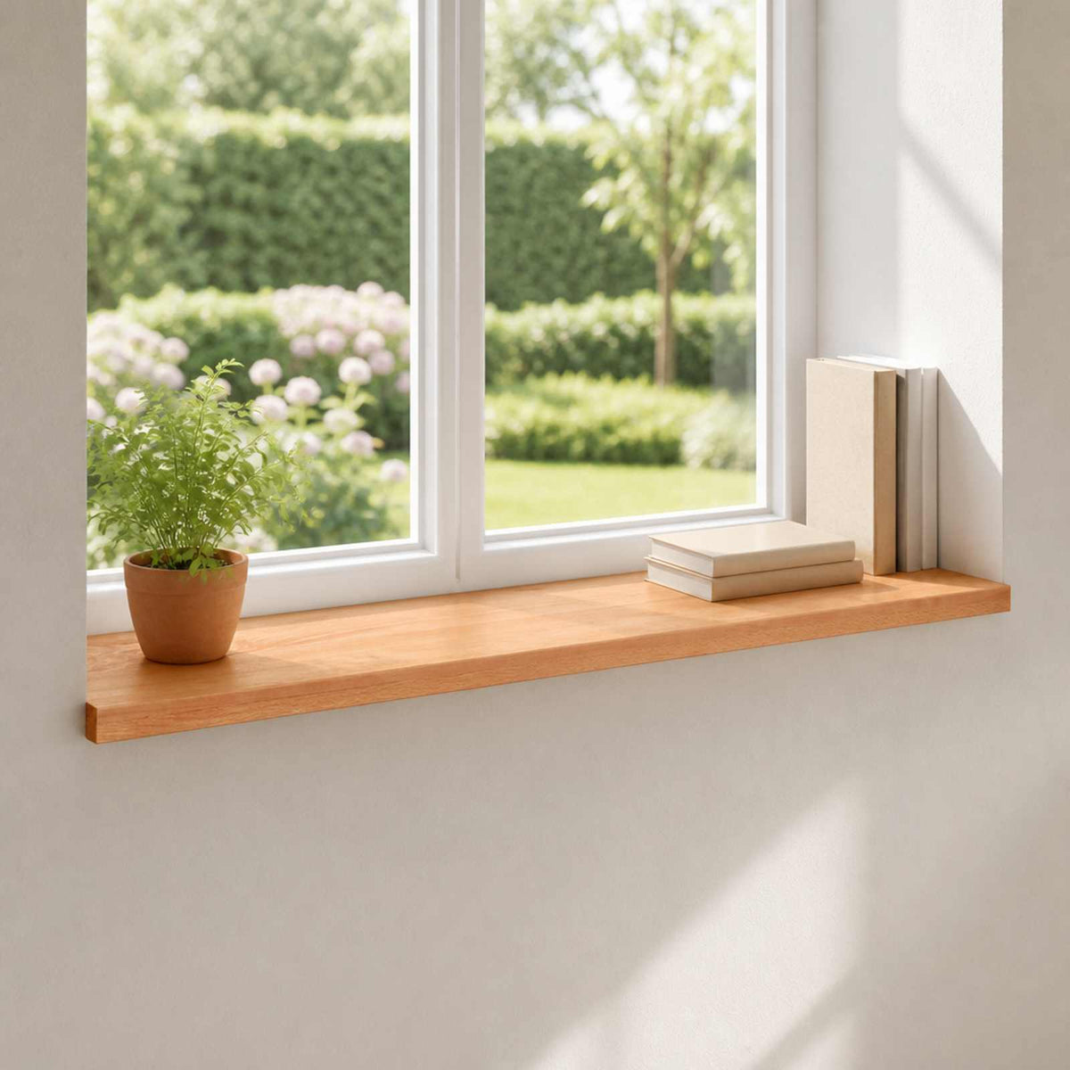 vidaXL Parapety 2 szt. Woskowane 160 x 25 x 2 cm Drewno bukowe