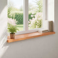 vidaXL Parapety 2 szt. Woskowane 100 x 40 x 2 cm Drewno bukowe