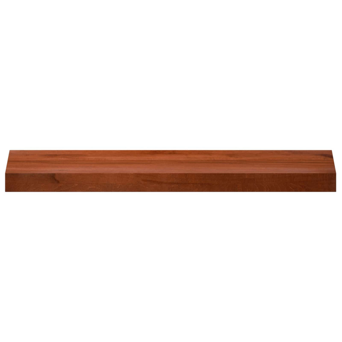 vidaXL Parapety 2 szt. brązowy 70 x 15 x 2 cm Drewno bukowe