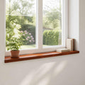 vidaXL Parapety 2 szt. brązowy 160 x 15 x 2 cm Drewno bukowe