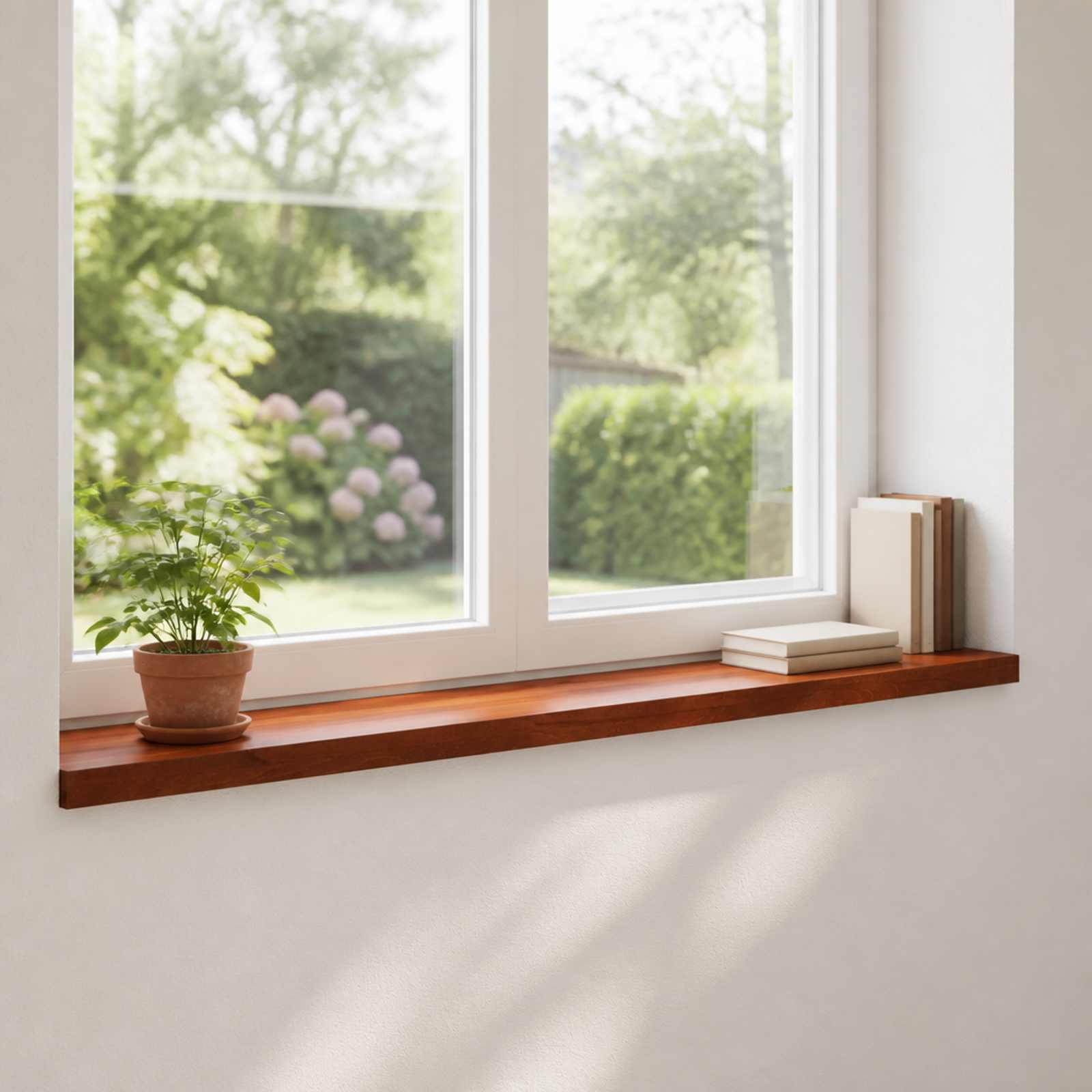 vidaXL Parapety 2 szt. brązowy 160 x 15 x 2 cm Drewno bukowe