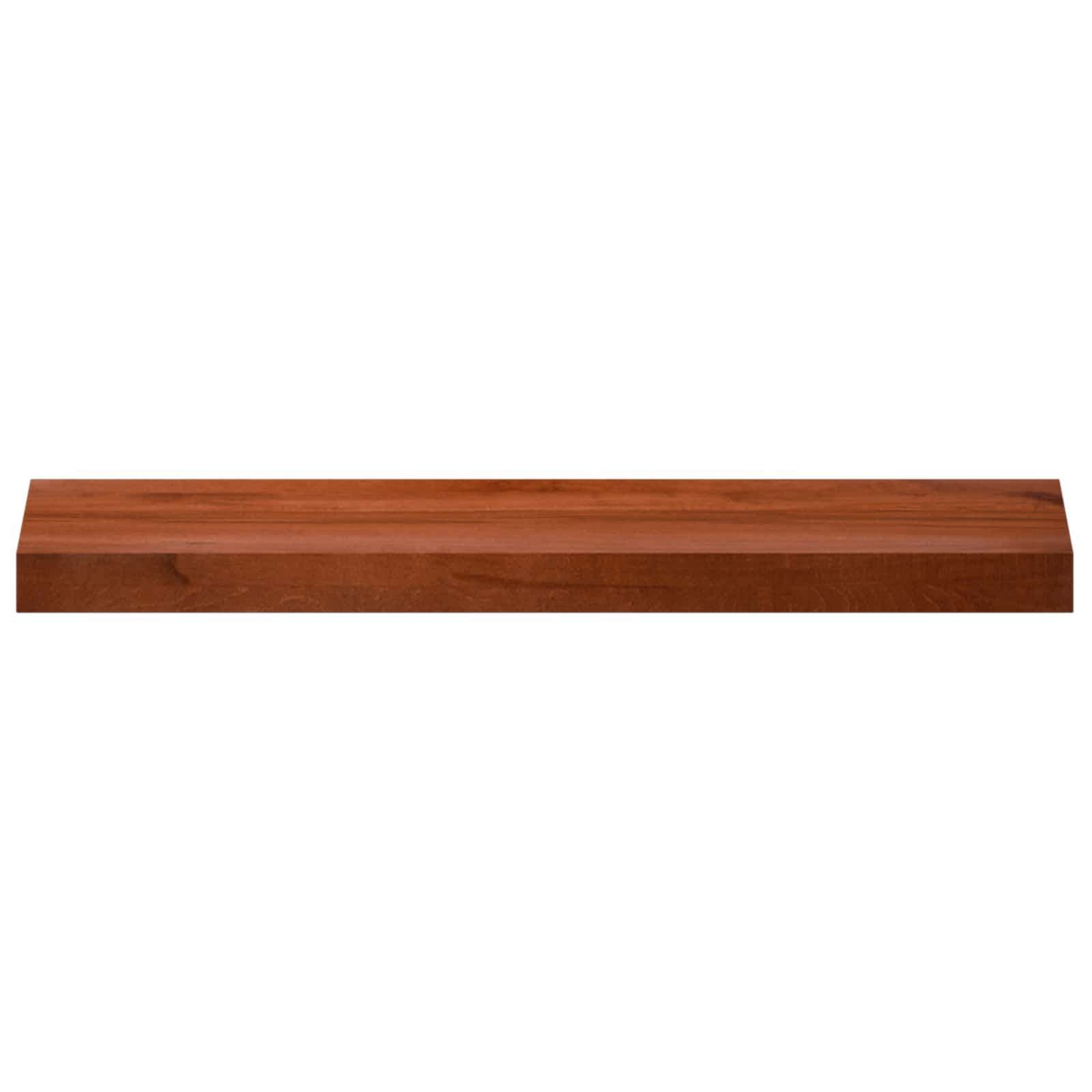 vidaXL Parapety 2 szt. brązowy 80x 20 x 2 cm Drewno bukowe