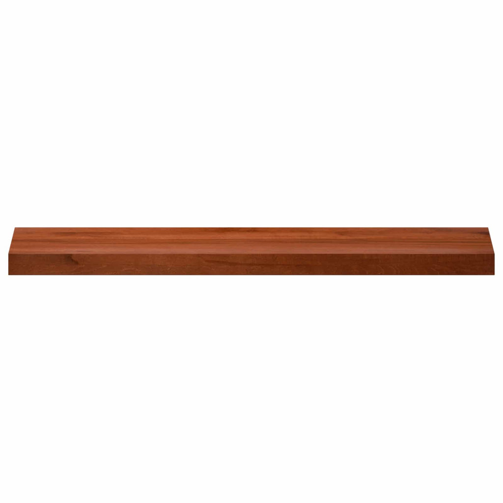 vidaXL Parapety 2 szt. brązowy 100 x 20 x 2 cm Drewno bukowe
