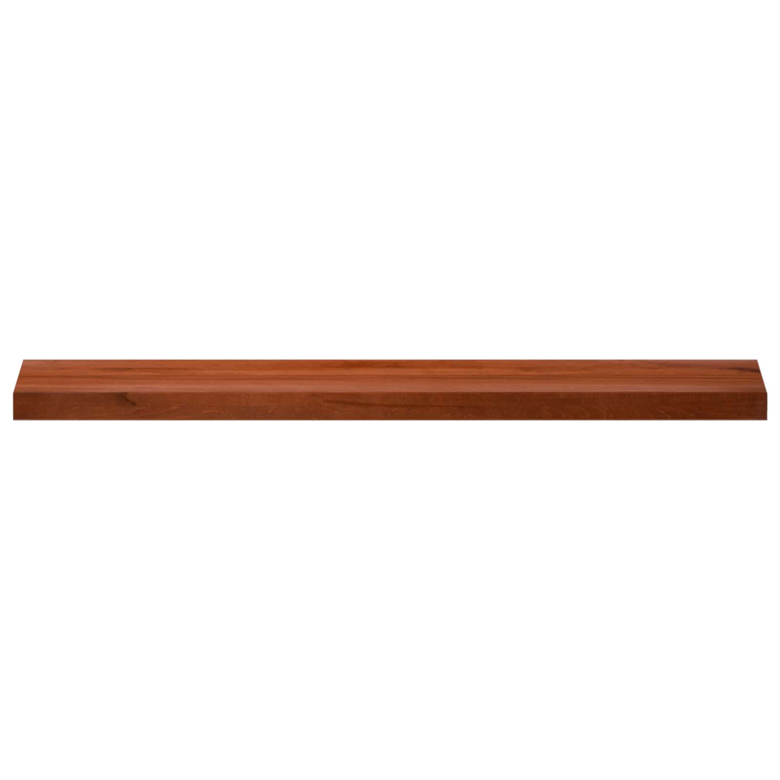 vidaXL Parapety 2 szt. brązowy 110 x 20 x 2 cm Drewno bukowe