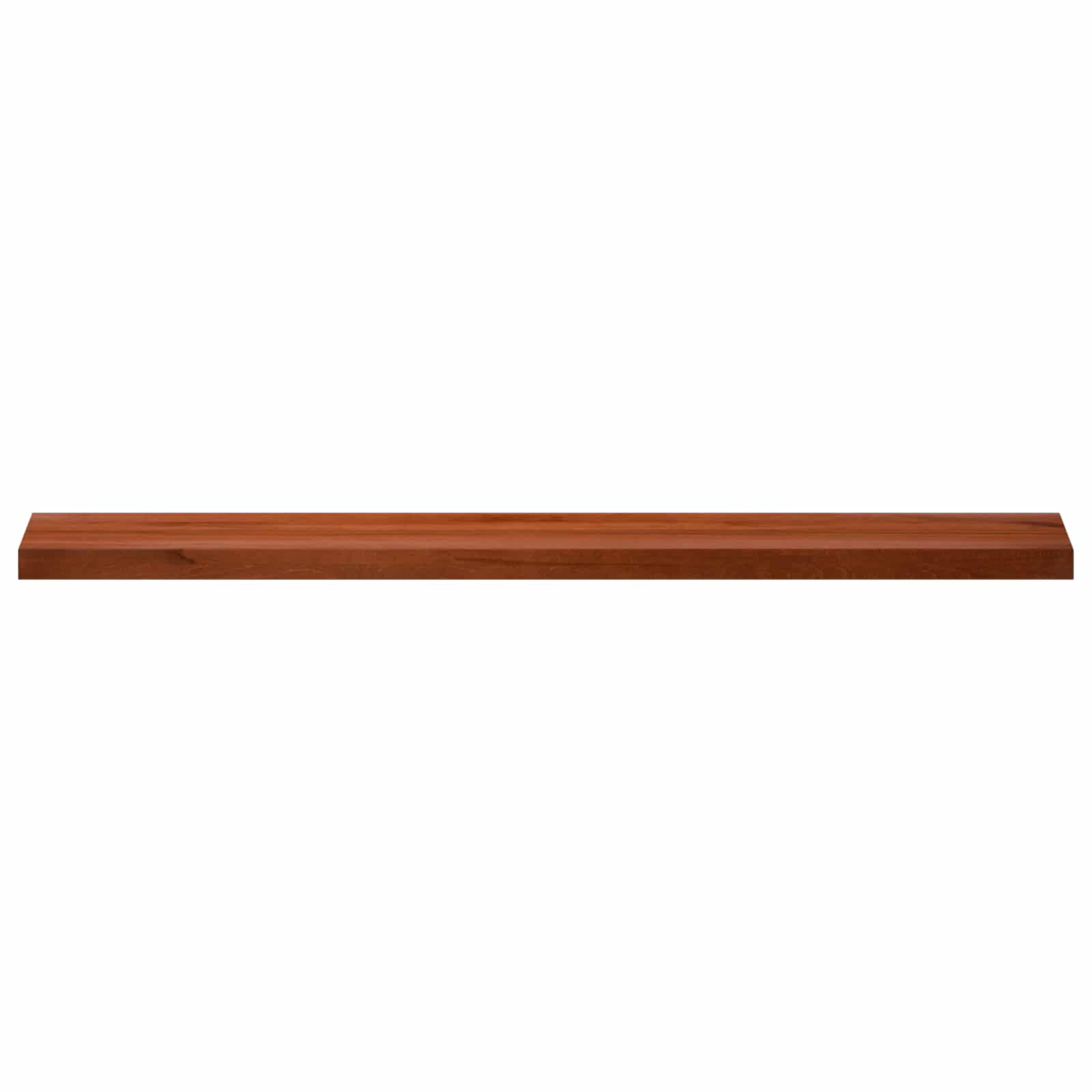 vidaXL Parapety 2 szt. brązowy 160 x 20 x 2 cm Drewno bukowe