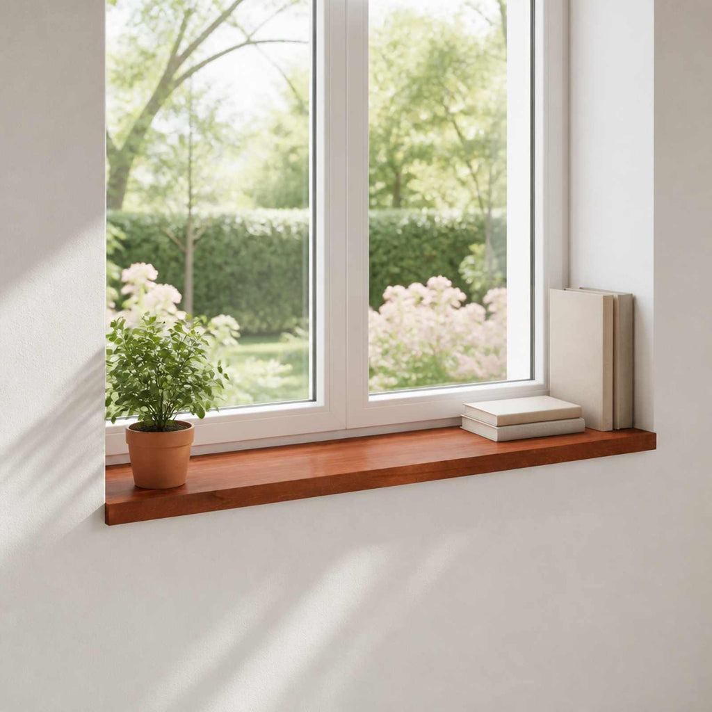 vidaXL Parapety 2 szt. brązowy 160 x 40 x 2 cm Drewno bukowe