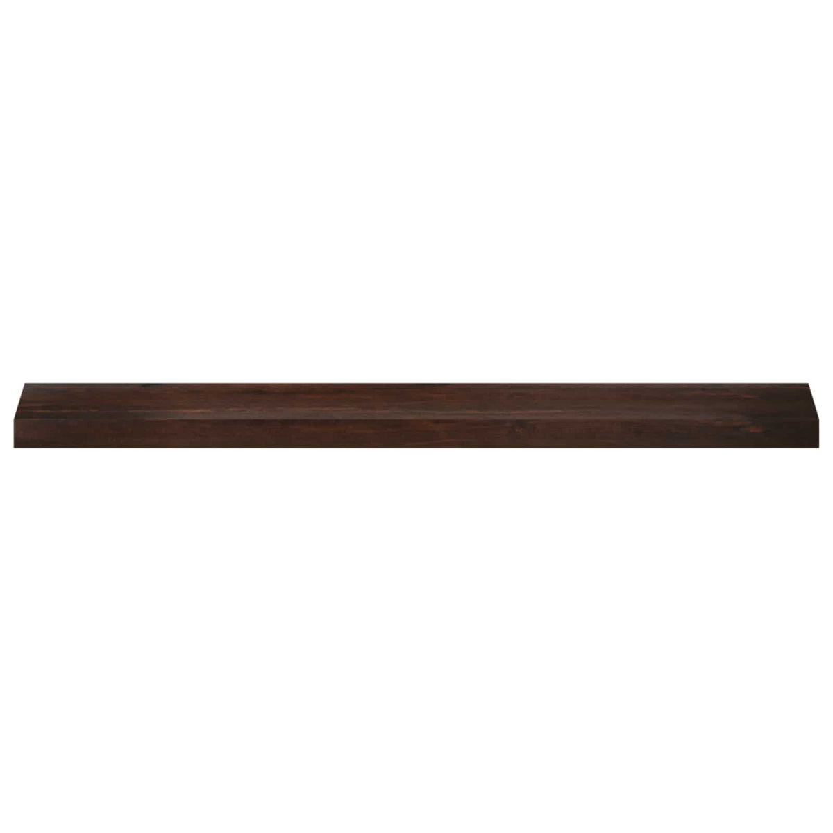 vidaXL Parapety 2 szt. Ciemny brąz 110 x 15 x 2 cm Drewno bukowe