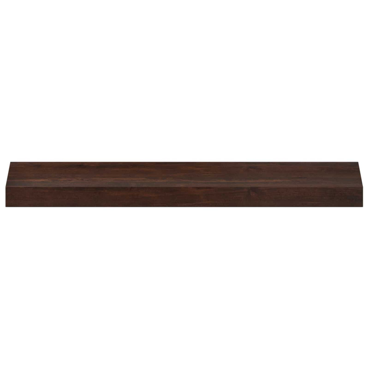 vidaXL Parapety 2 szt. Ciemny brąz 70 x 20 x 2 cm Drewno bukowe