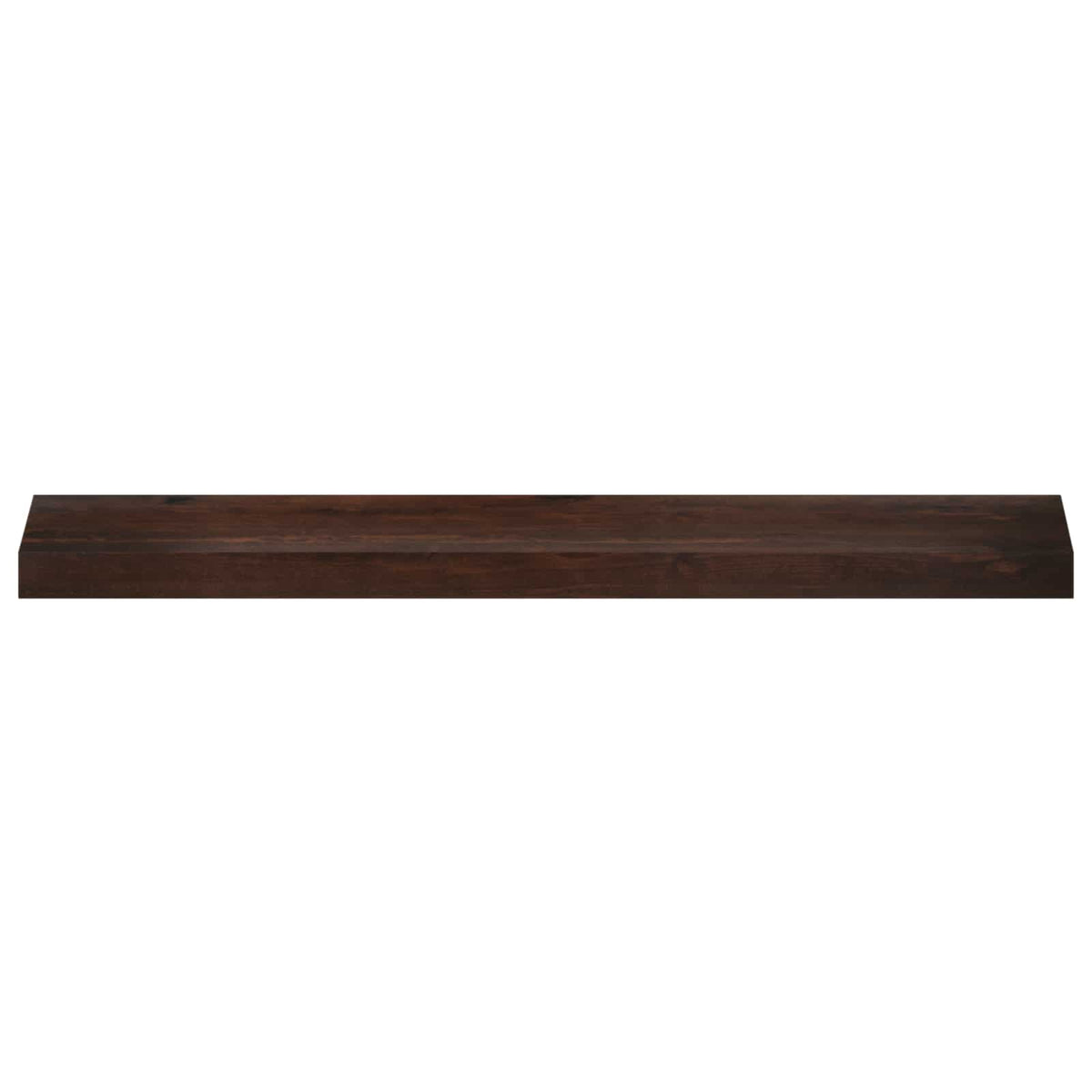 vidaXL Parapety 2 szt. Ciemny brąz 90 x 20 x 2 cm Drewno bukowe