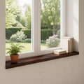 vidaXL Parapety 2 szt. Ciemny brąz 160 x 20 x 2 cm Drewno bukowe