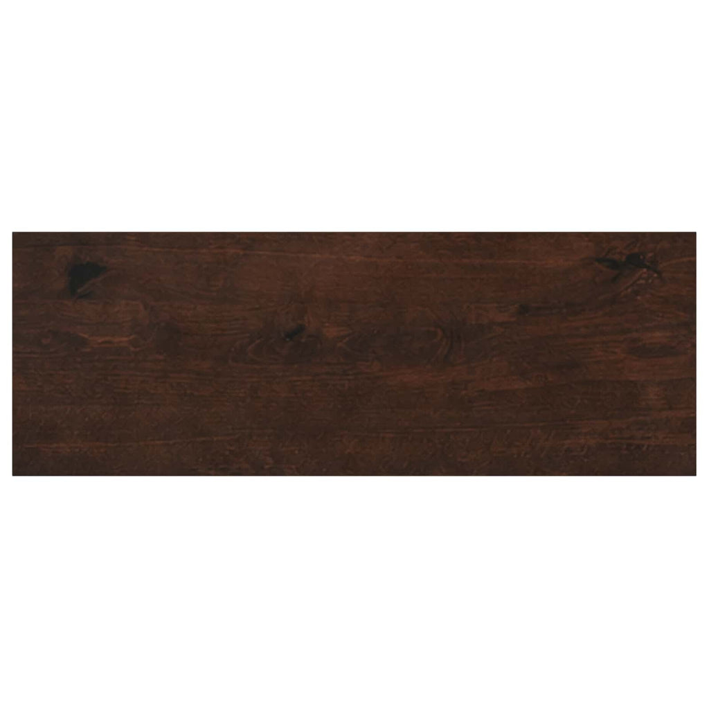vidaXL Parapety 2 szt. Ciemny brąz 80x 25 x 2 cm Drewno bukowe