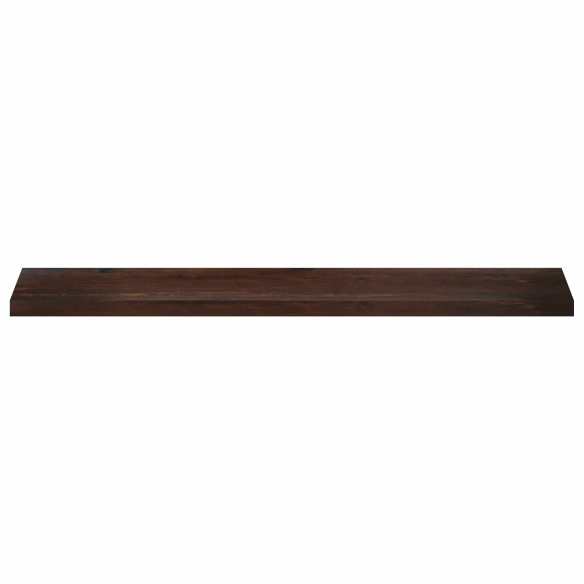 vidaXL Parapety 2 szt. Ciemny brąz 140 x 25 x 2 cm Drewno bukowe