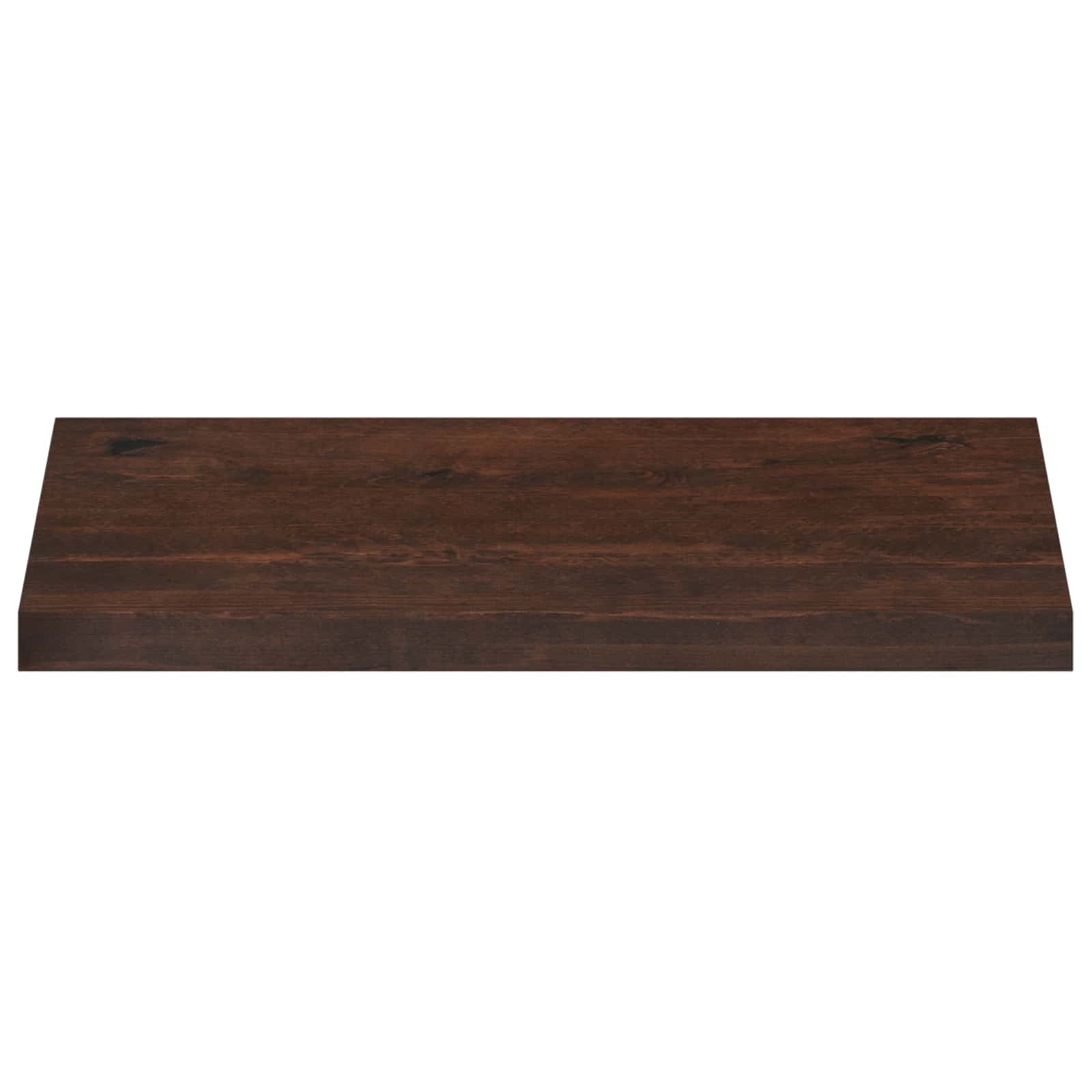 vidaXL Parapety 2 szt. Ciemny brąz 80x 40 x 2 cm Drewno bukowe