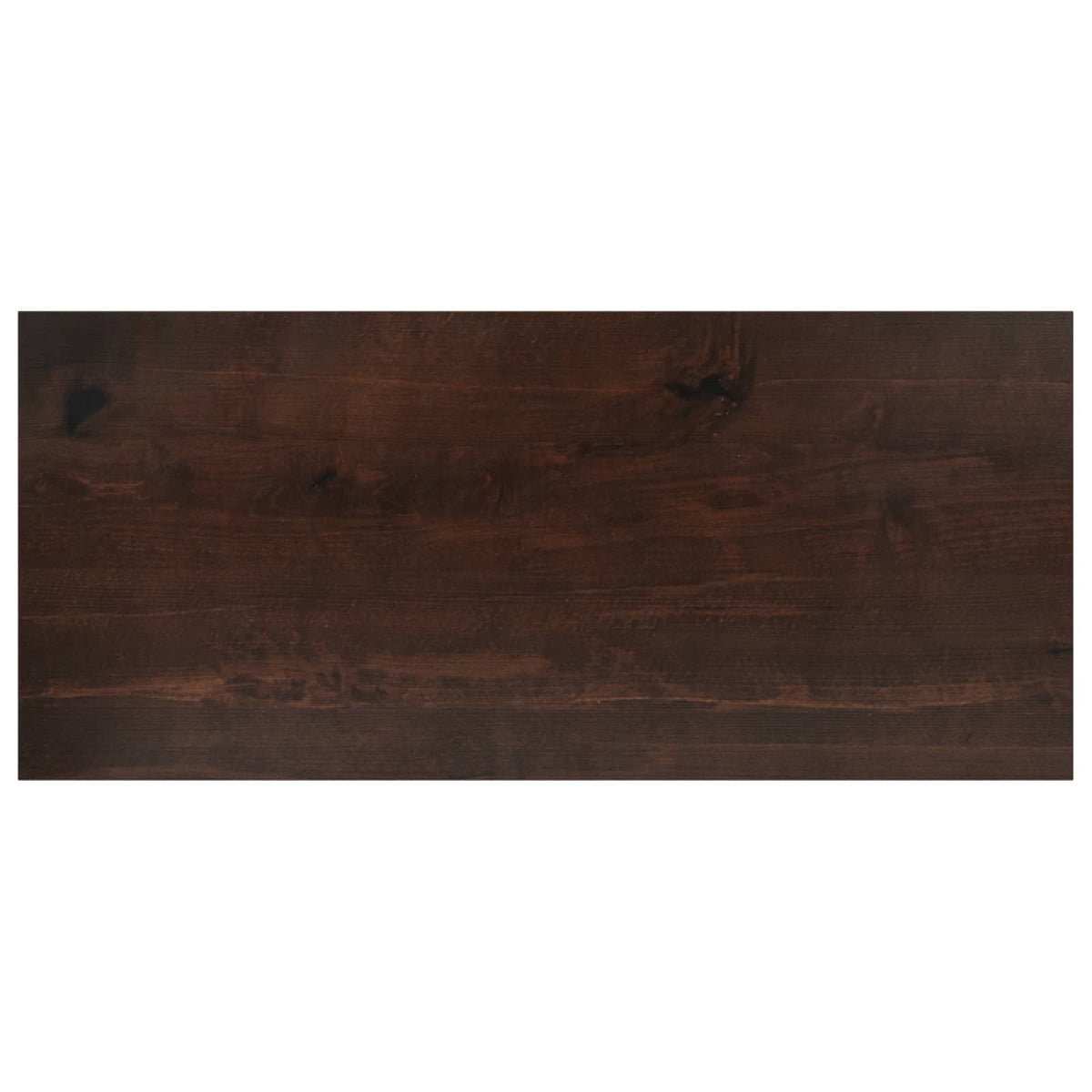 vidaXL Parapety 2 szt. Ciemny brąz 100 x 40 x 2 cm Drewno bukowe