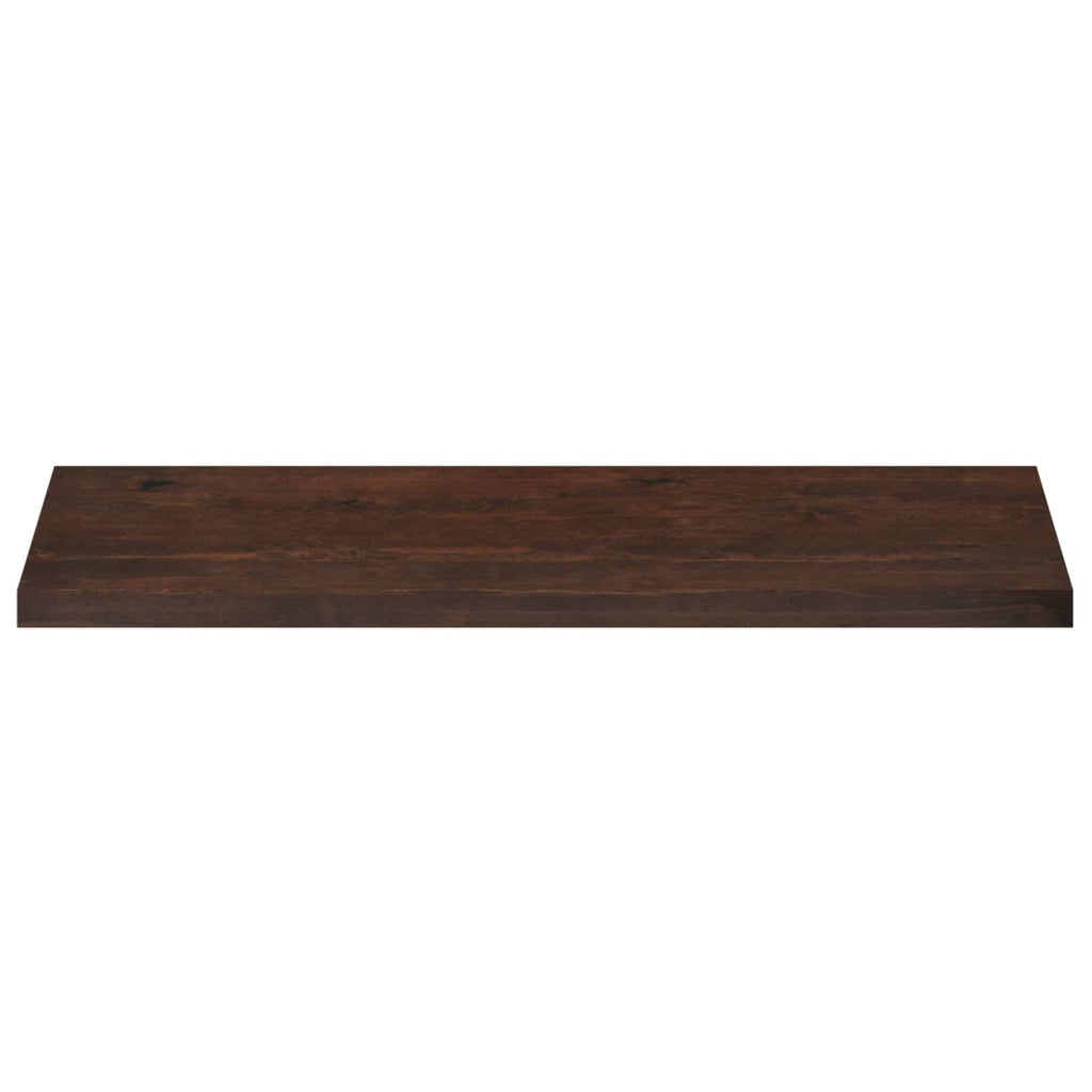 vidaXL Parapety 2 szt. Ciemny brąz 110 x 40 x 2 cm Drewno bukowe