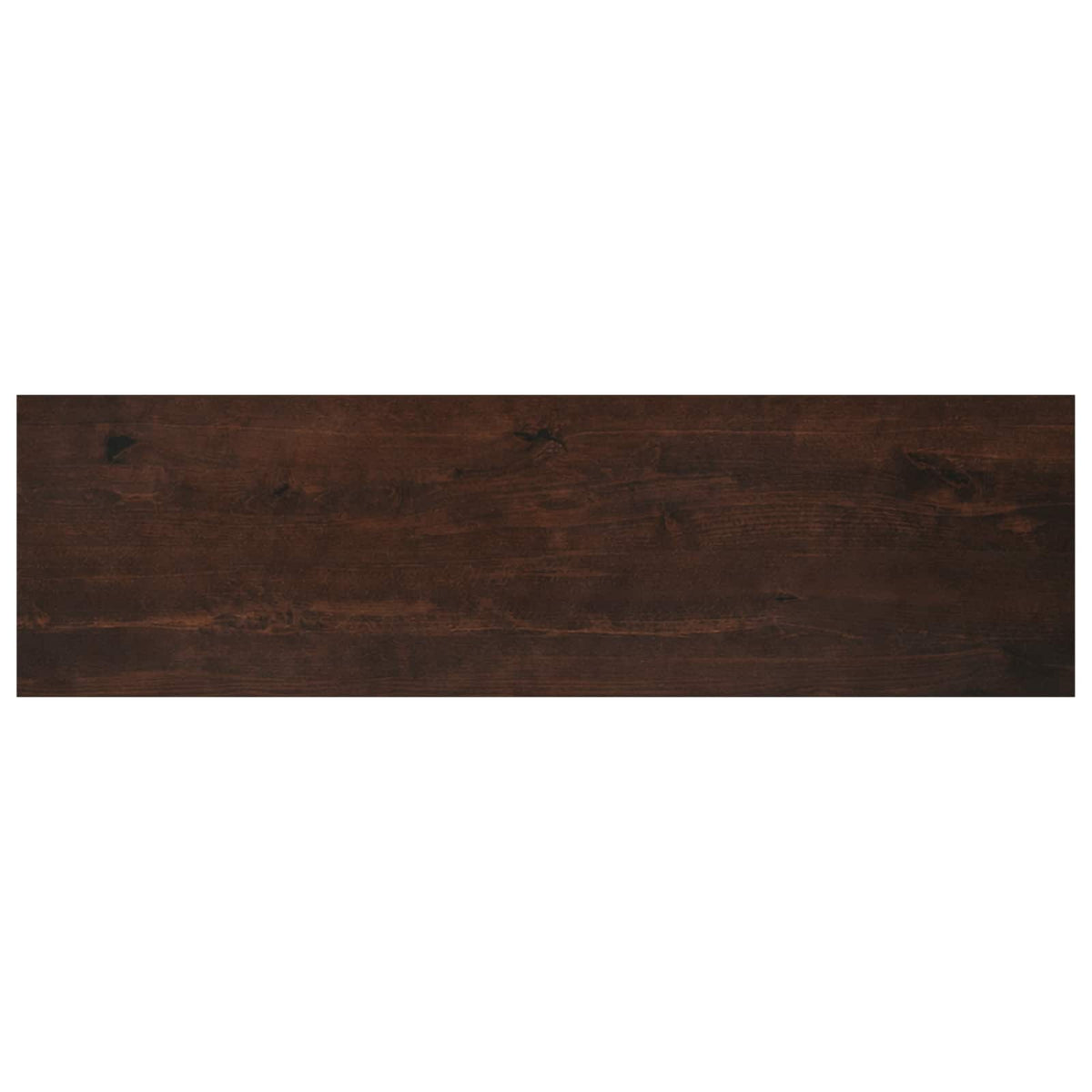 vidaXL Parapety 2 szt. Ciemny brąz 140 x 40 x 2 cm Drewno bukowe
