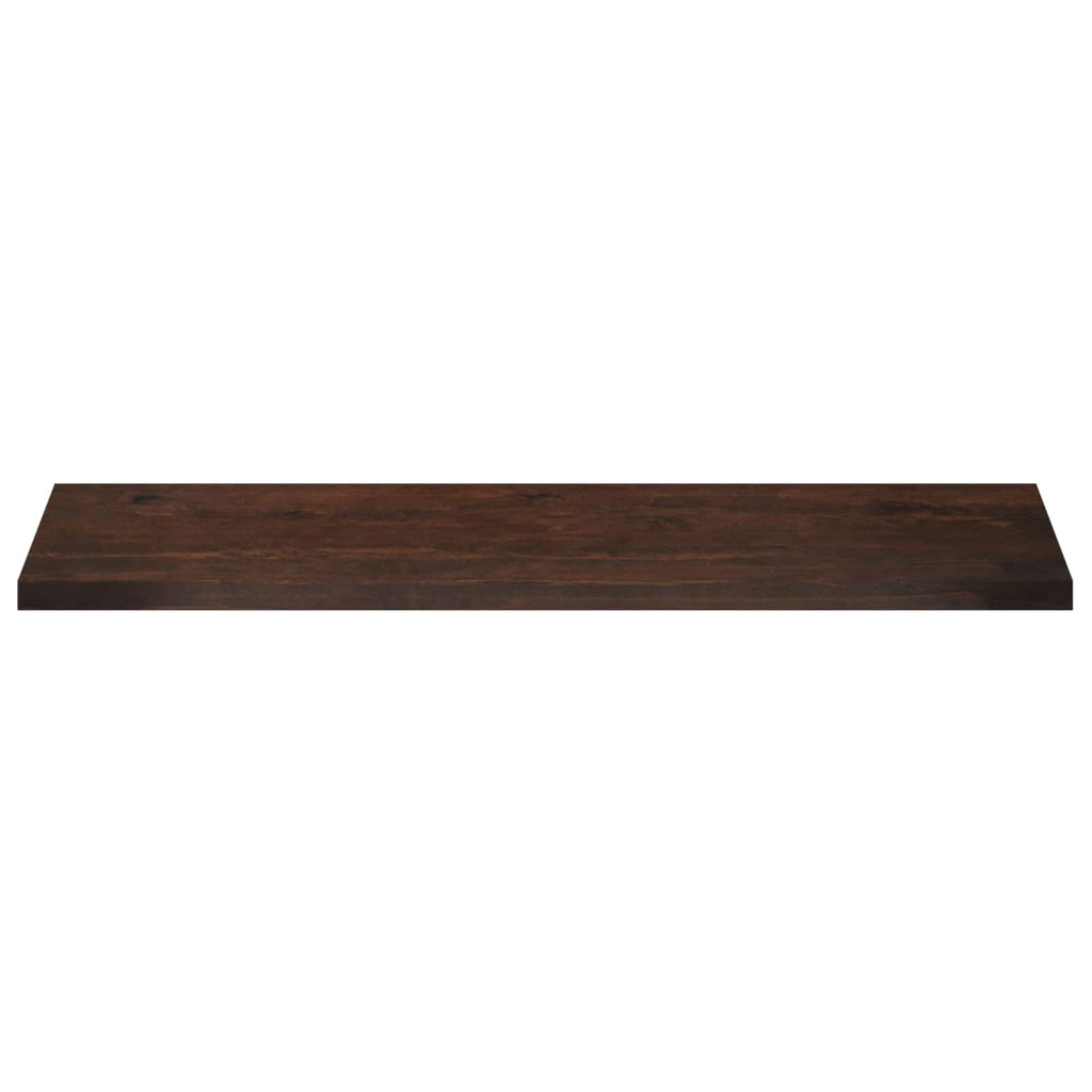 vidaXL Parapety 2 szt. Ciemny brąz 160 x 40 x 2 cm Drewno bukowe