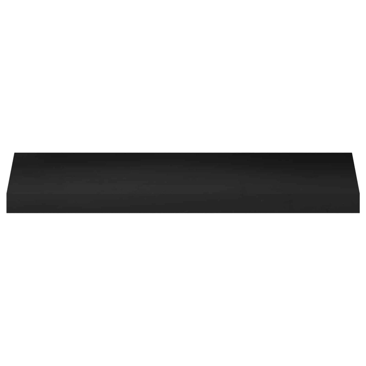 vidaXL Parapety 2 szt. Czarny 80x 15 x 2 cm Drewno bukowe