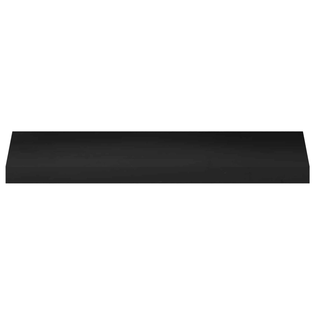 vidaXL Parapety 2 szt. Czarny 80x 20 x 2 cm Drewno bukowe