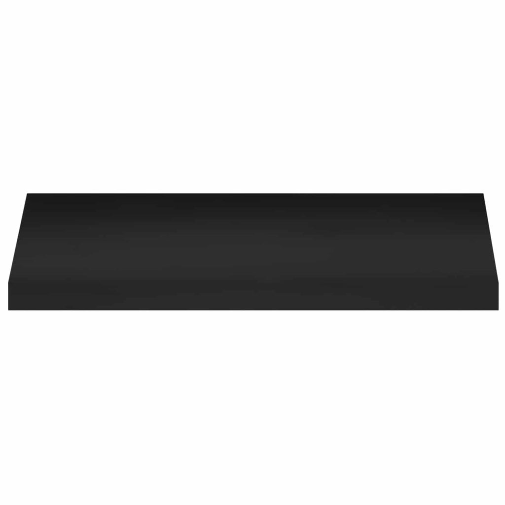 vidaXL Parapety 2 szt. Czarny 80x 40 x 2 cm Drewno bukowe