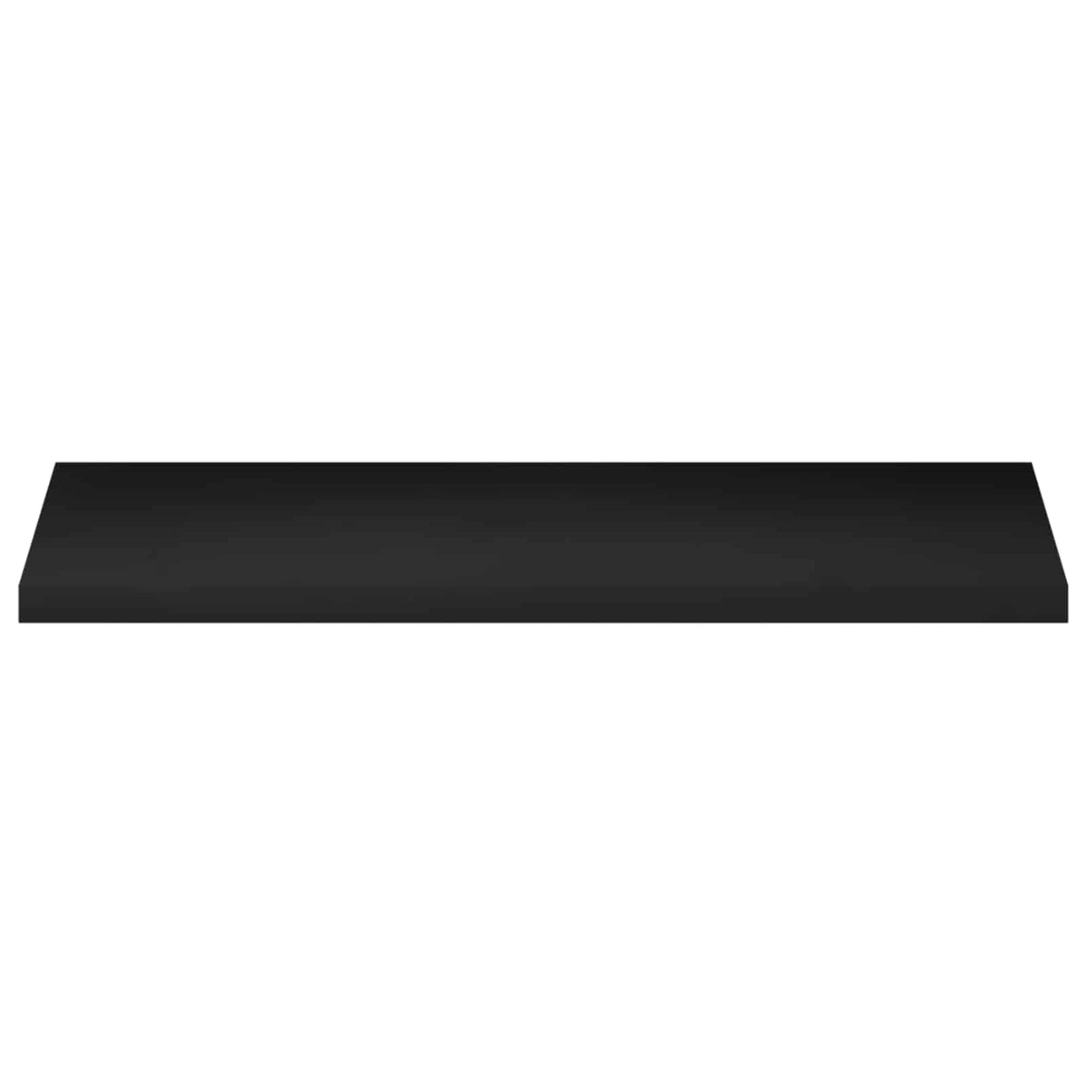 vidaXL Parapety 2 szt. Czarny 110 x 40 x 2 cm Drewno bukowe