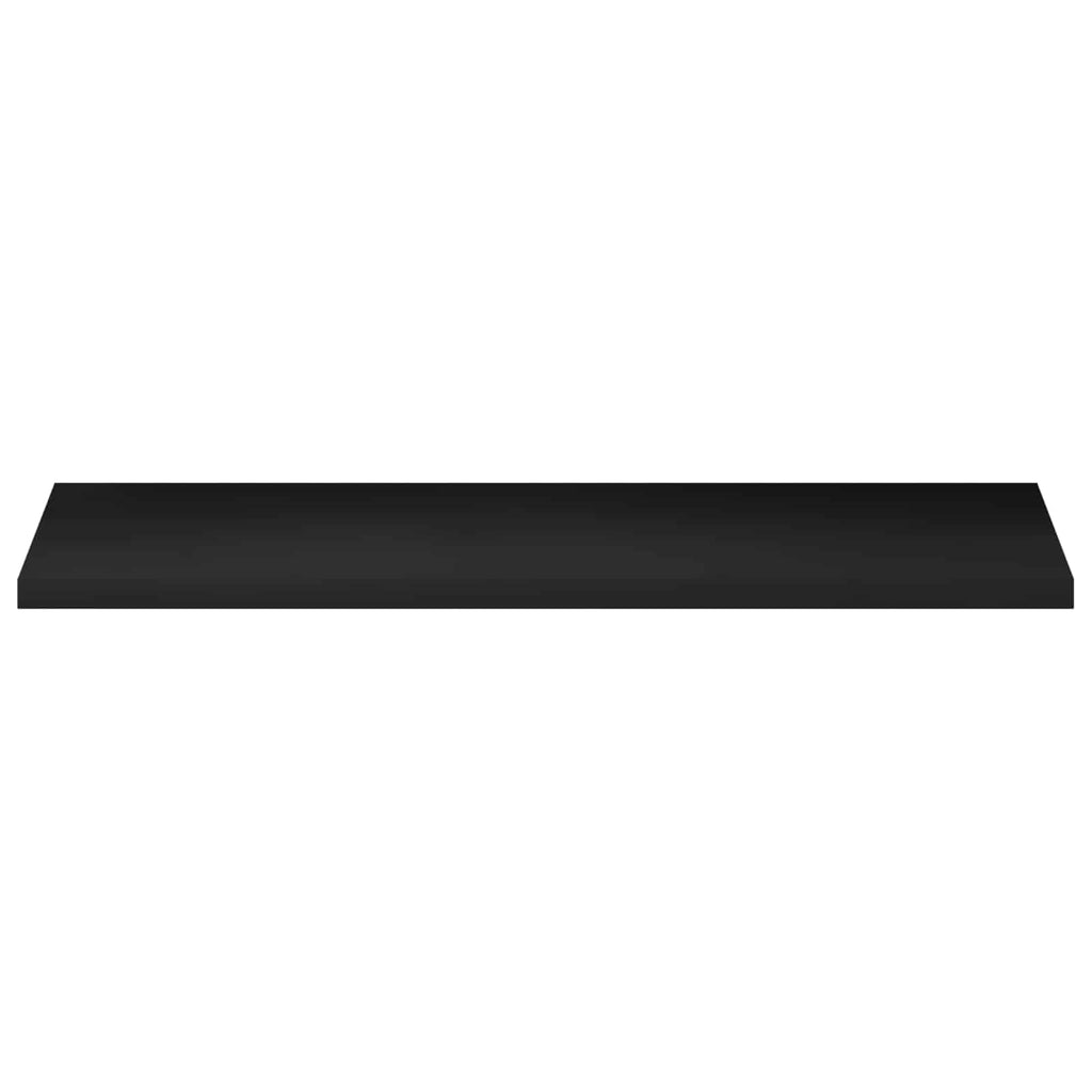 vidaXL Parapety 2 szt. Czarny 140 x 40 x 2 cm Drewno bukowe