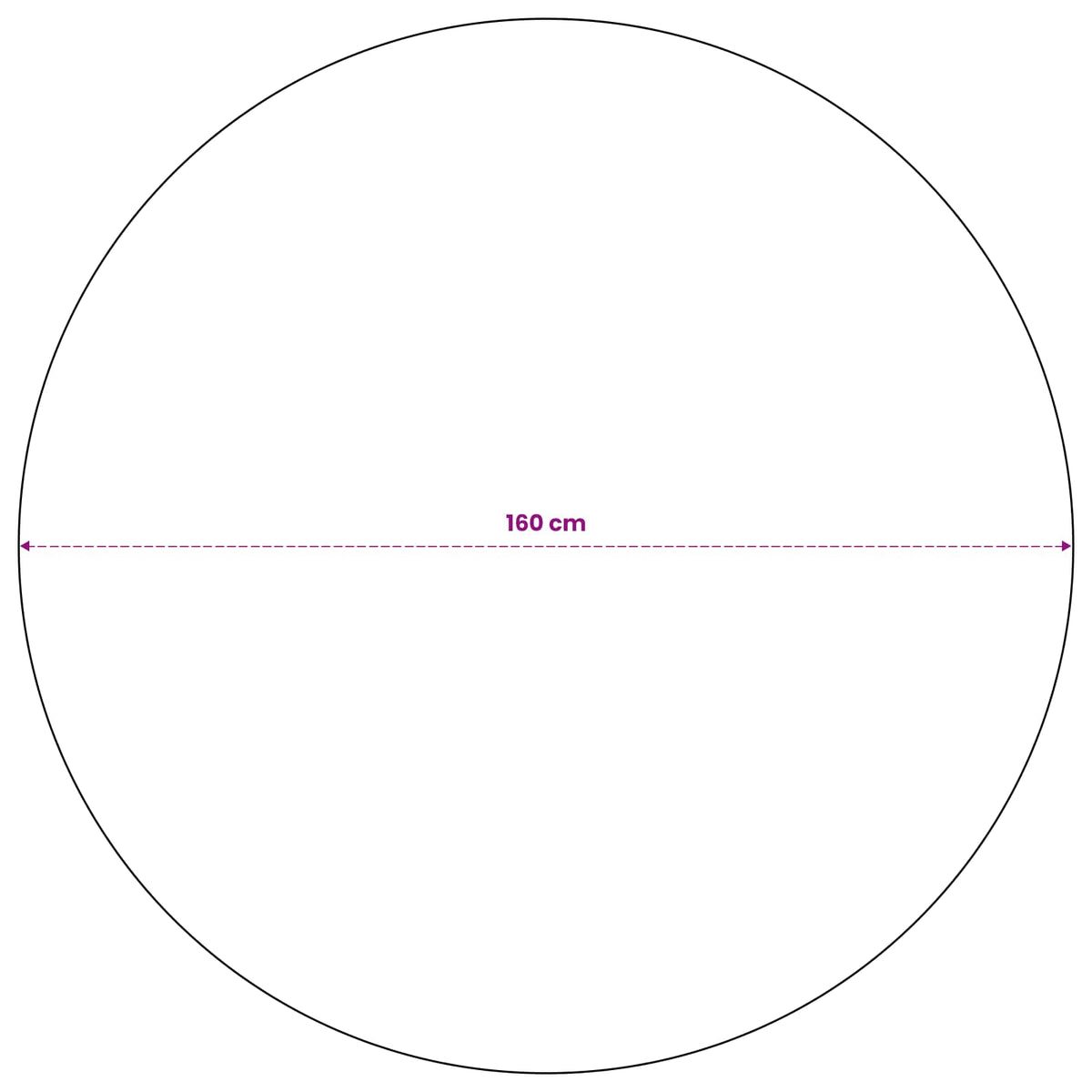 vidaXL Dywan strefowy Naturalny i czarny Ø 160 cm PET