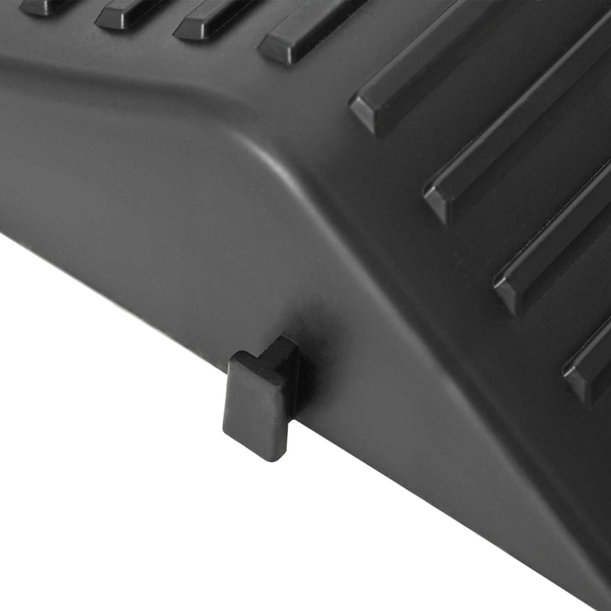 vidaXL Oszczędzacze opon 4 szt. Czarny 44 x 20 x 4 cm PP