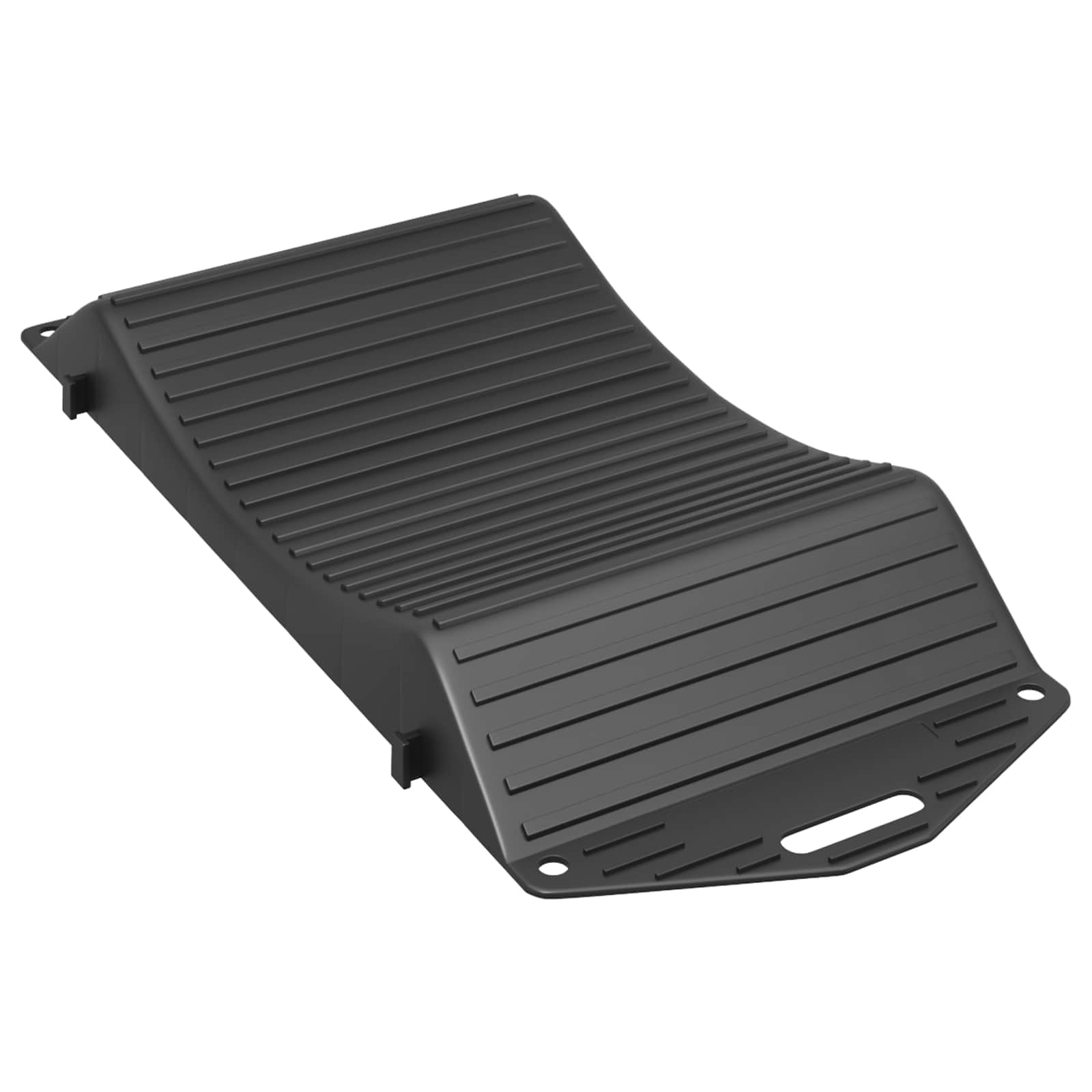 vidaXL Oszczędzacze opon 4 szt. Czarny 44 x 20 x 4 cm PP