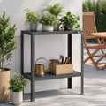 vidaXL Stół do przesadzania 100 x 40 x 80 cm Stal malowana proszkowo