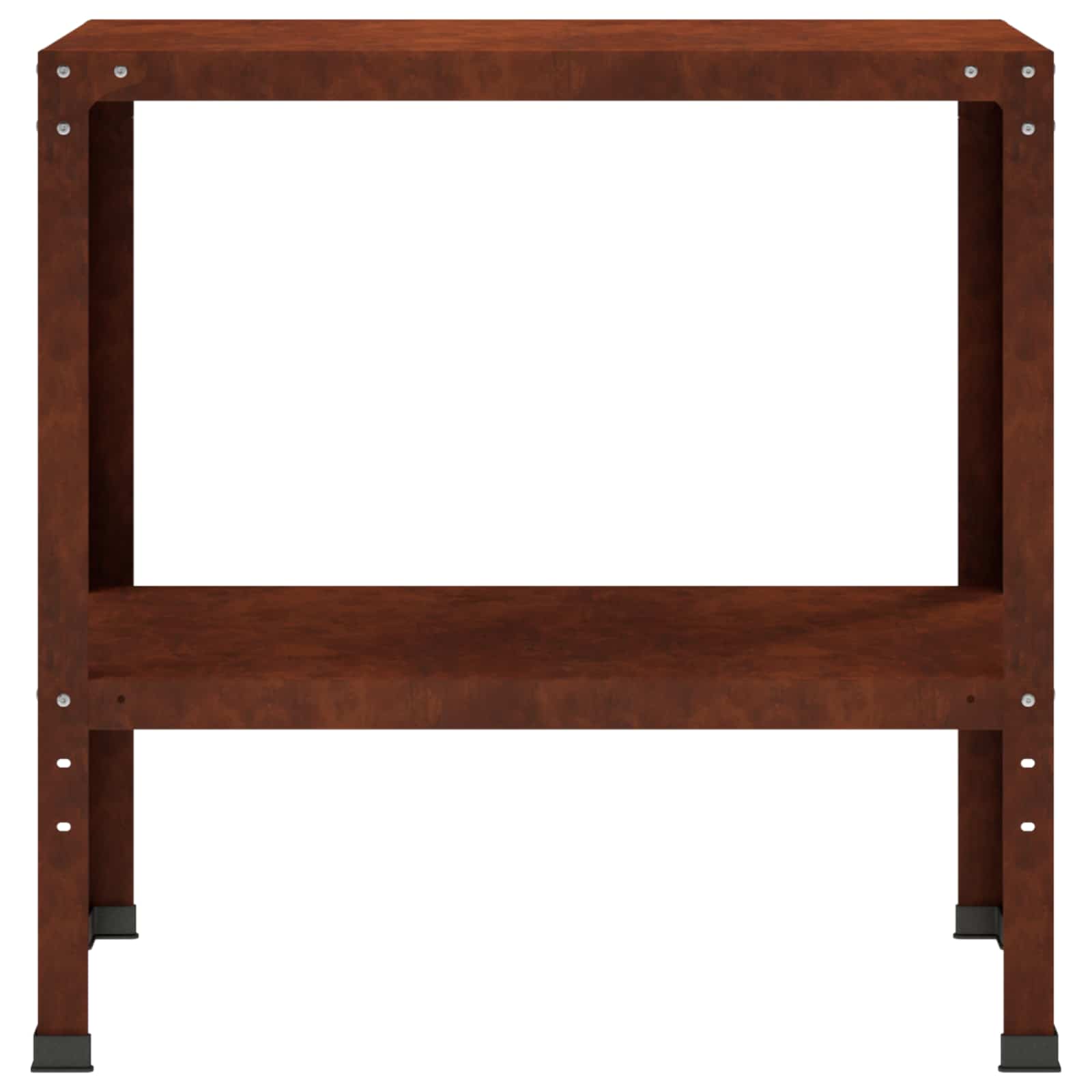 vidaXL Stół do przesadzania 100 x 40 x 80 cm Stal kortenowska Rdzawy