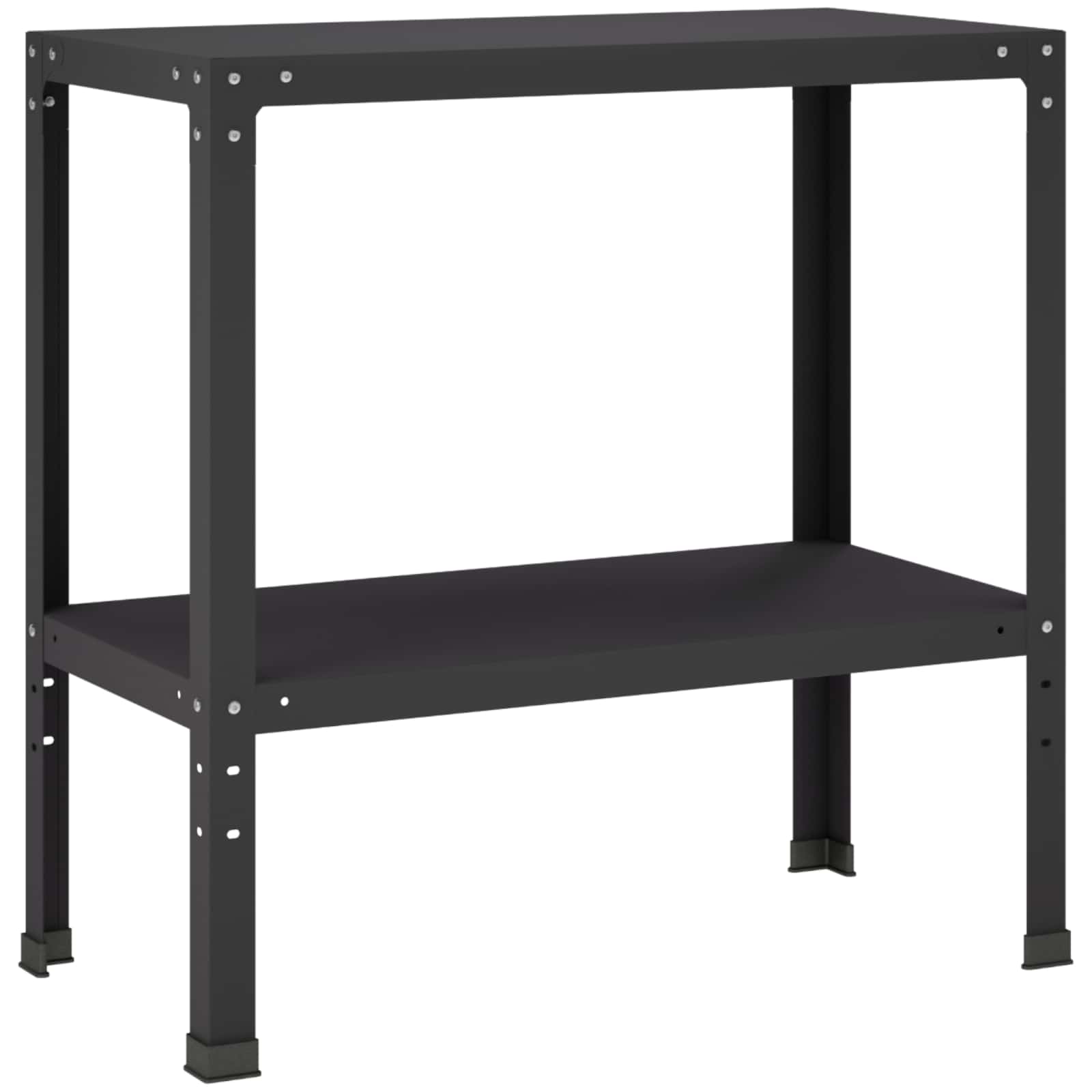 vidaXL Stół do przesadzania 80 x 40 x 80 cm Stal malowana proszkowo