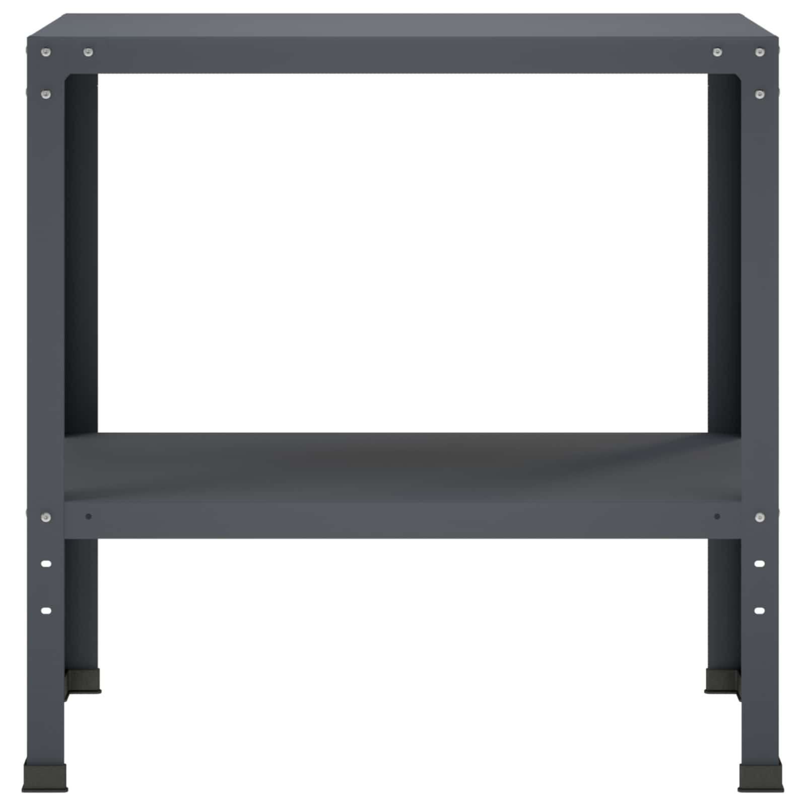 vidaXL Stół do przesadzania 80 x 40 x 80 cm Stal malowana proszkowo