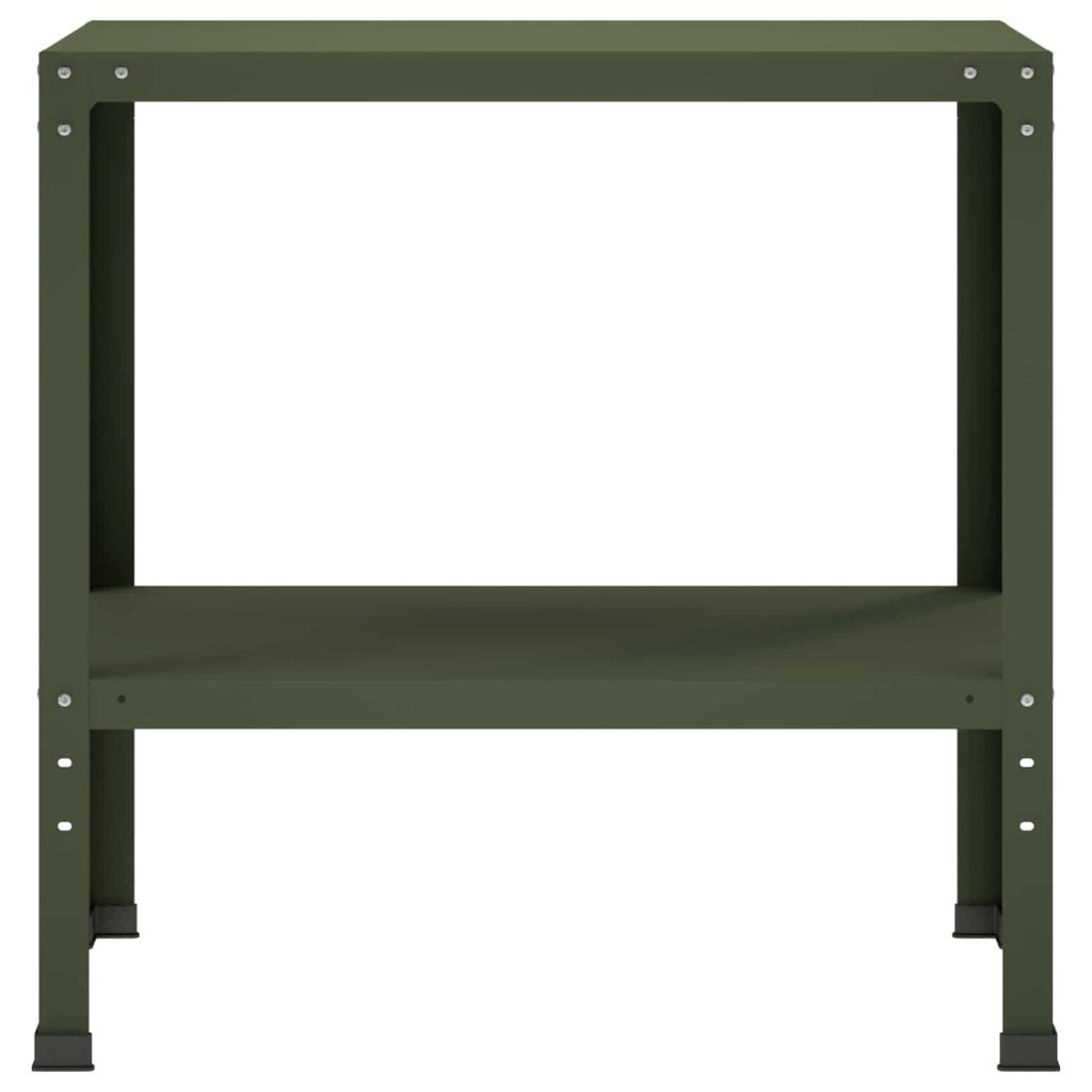 vidaXL Stół do przesadzania 80 x 40 x 80 cm Stal malowana proszkowo