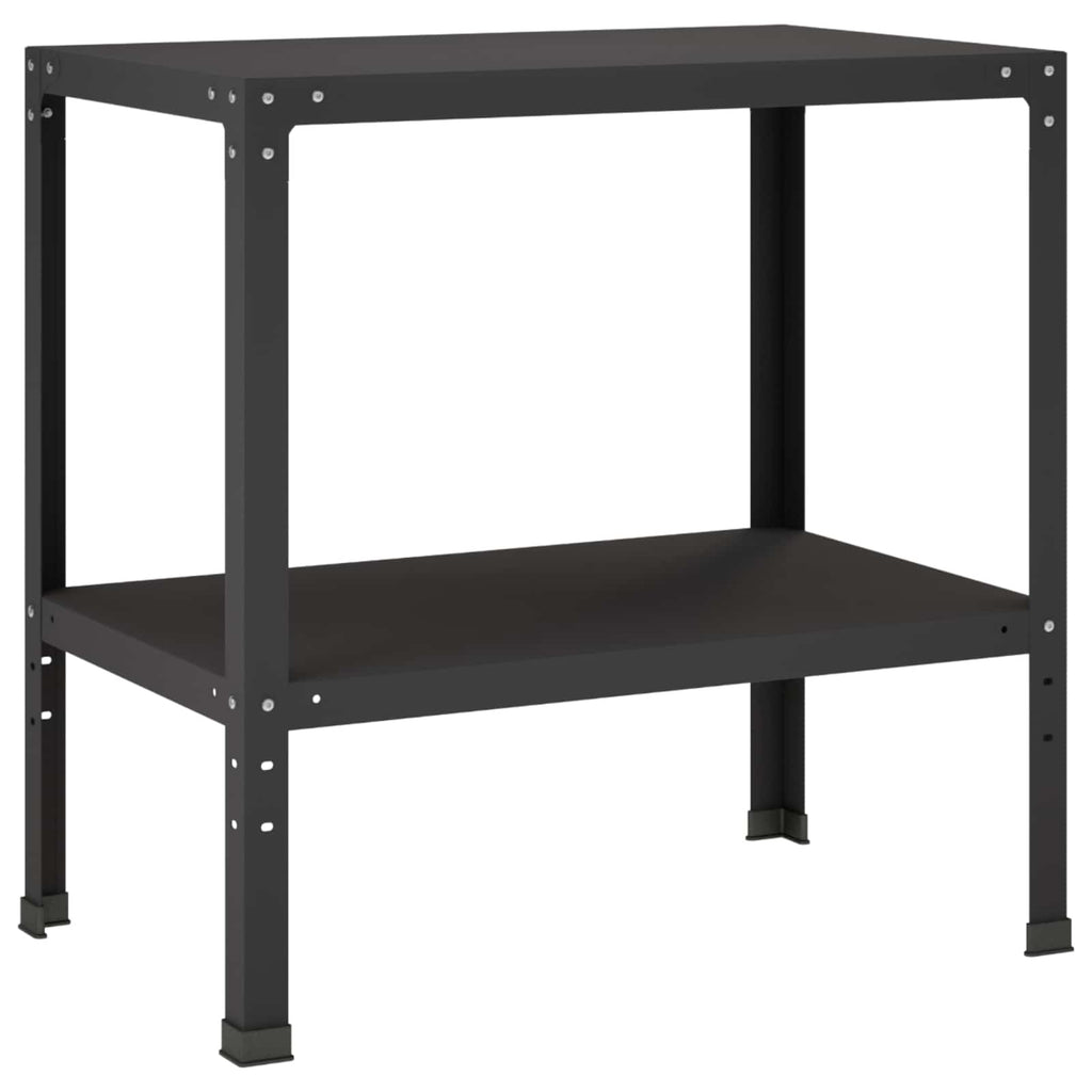 vidaXL Stół do przesadzania 100 x 50 x 80 cm Stal malowana proszkowo