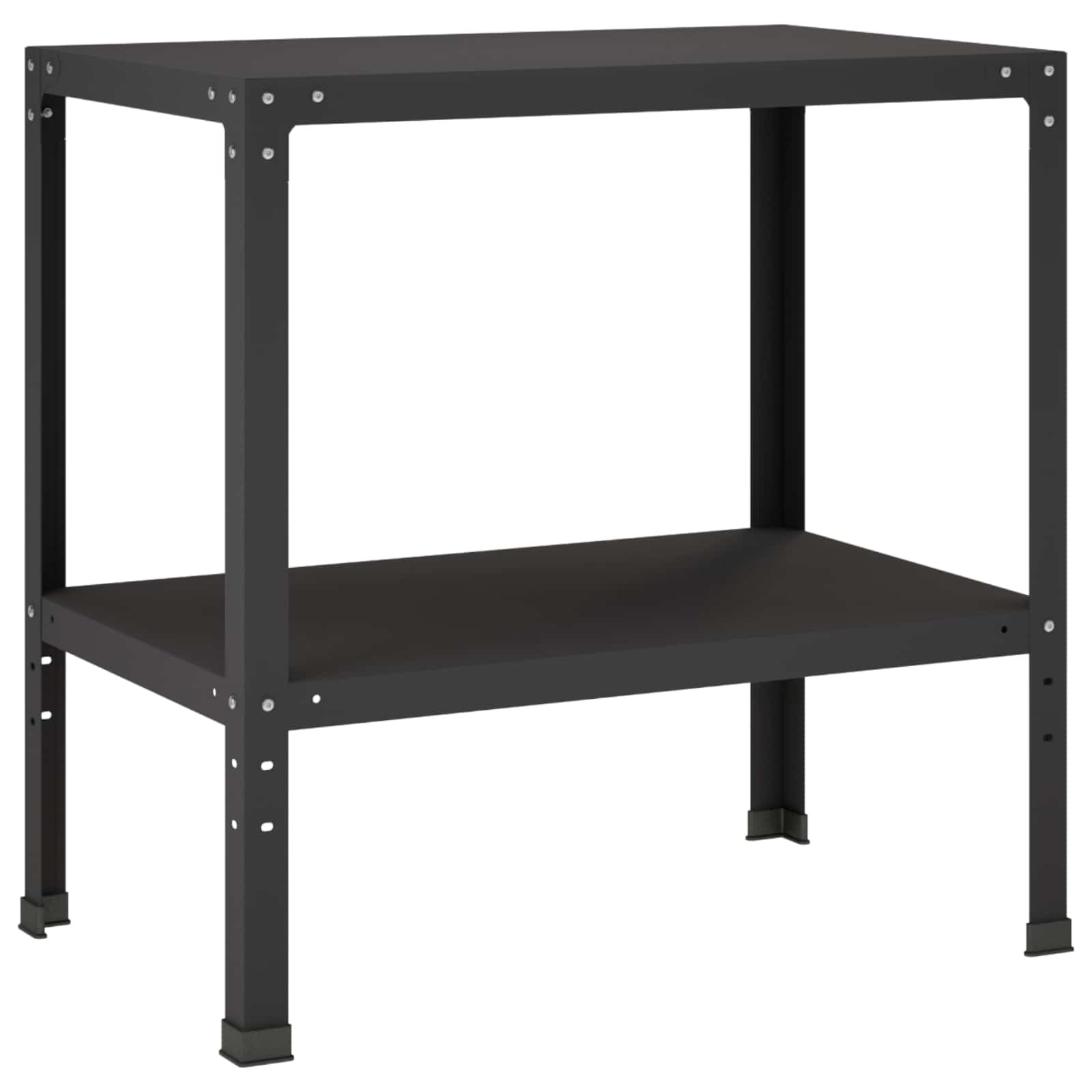 vidaXL Stół do przesadzania 80 x 50 x 80 cm Stal malowana proszkowo