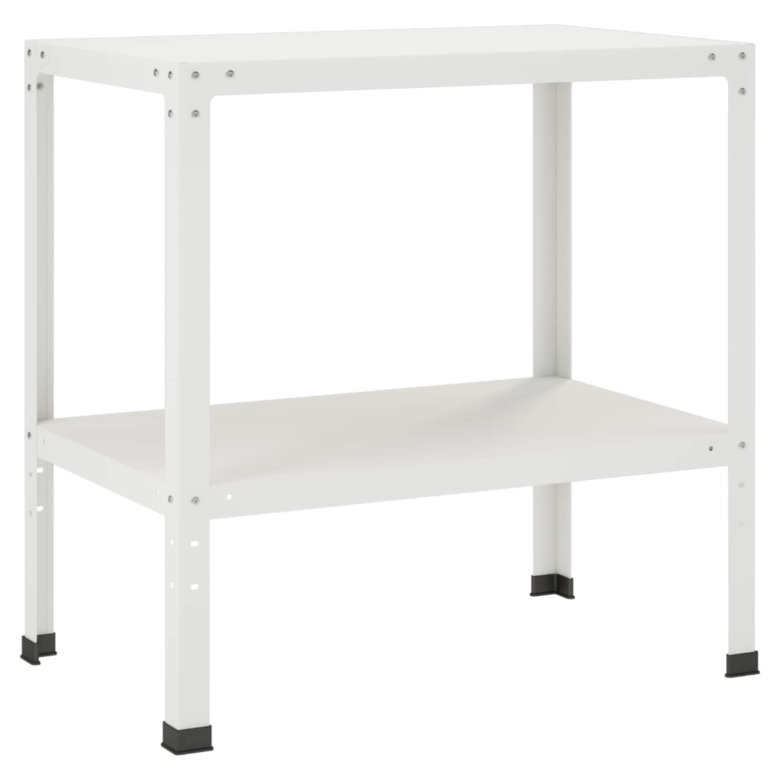 vidaXL Stół do przesadzania 80 x 50 x 80 cm Stal malowana proszkowo