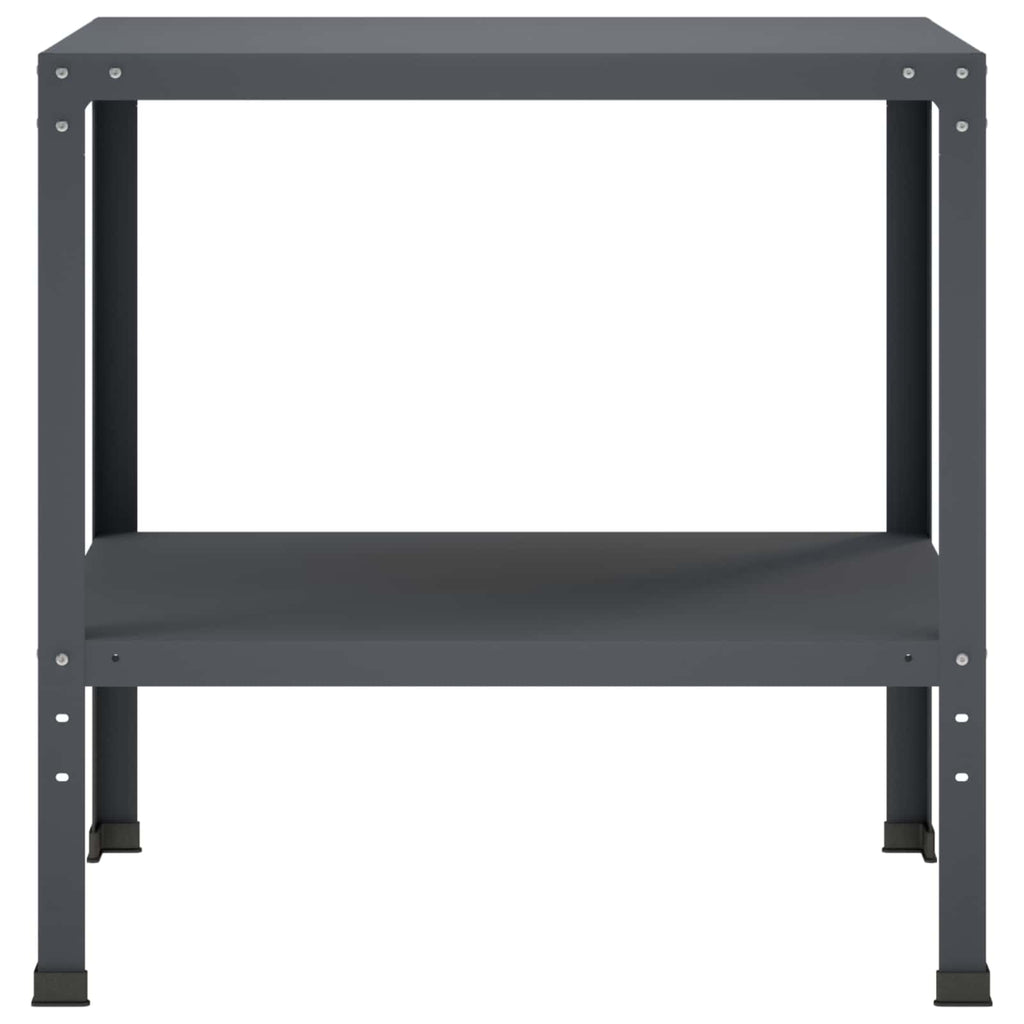 vidaXL Stół do przesadzania 80 x 50 x 80 cm Stal malowana proszkowo