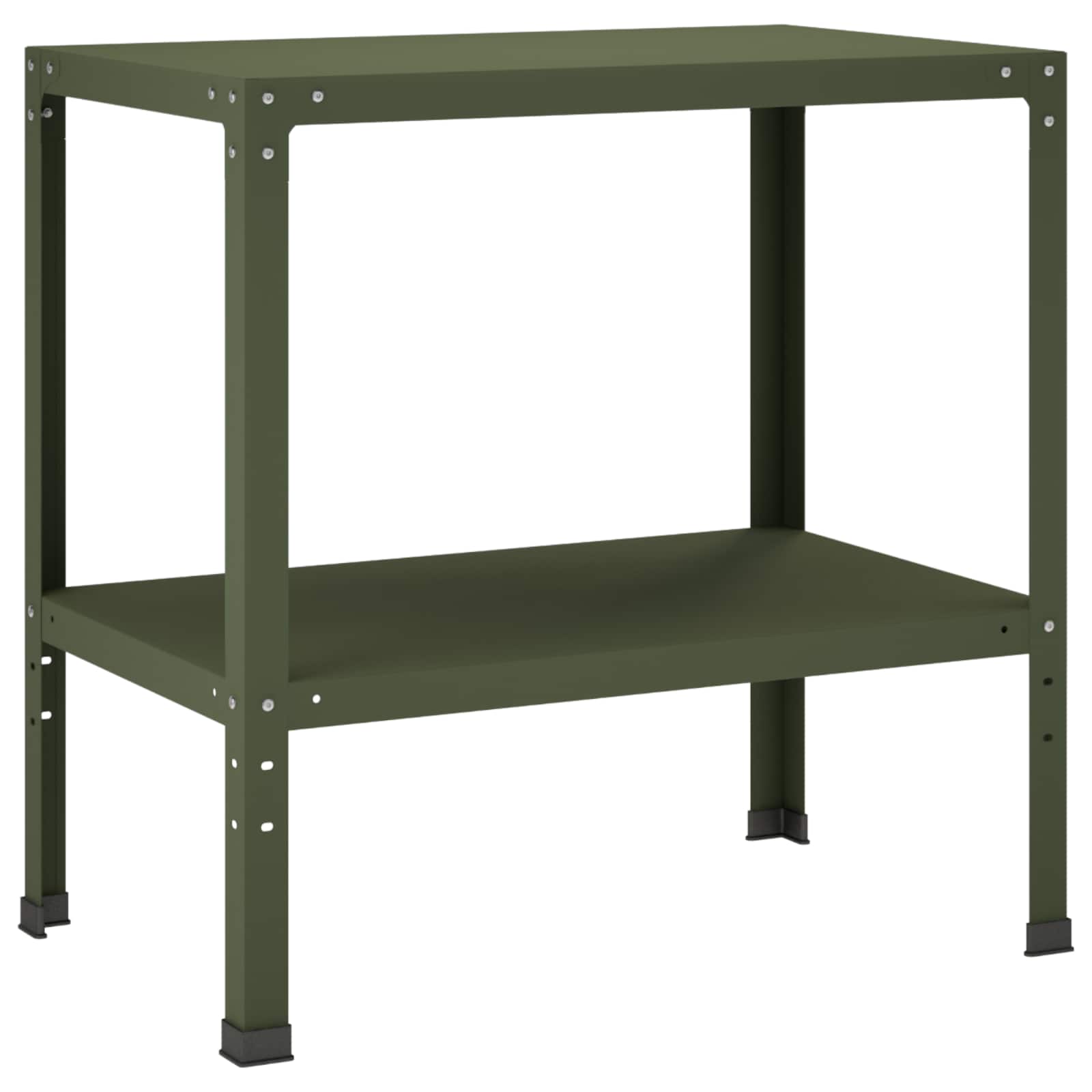 vidaXL Stół do przesadzania 80 x 50 x 80 cm Stal malowana proszkowo