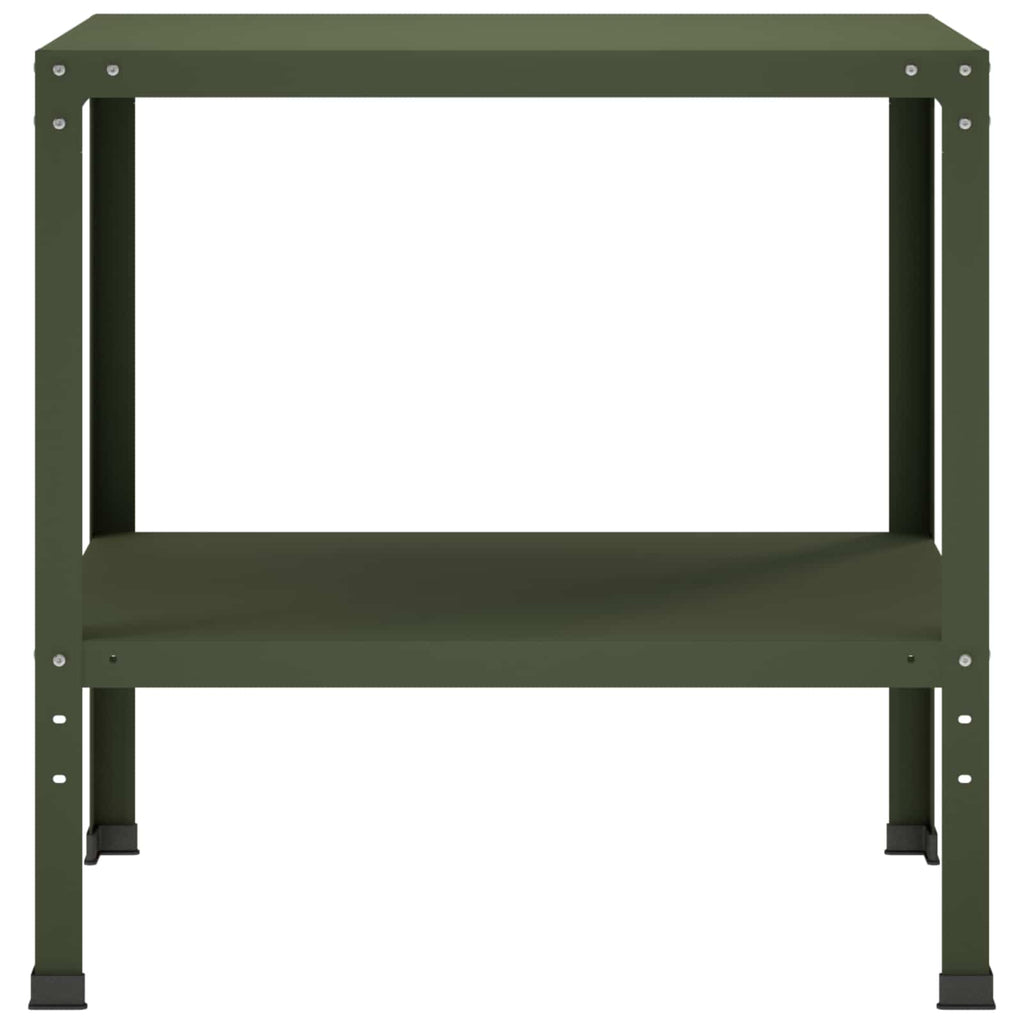 vidaXL Stół do przesadzania 60 x 50 x 80 cm Stal malowana proszkowo